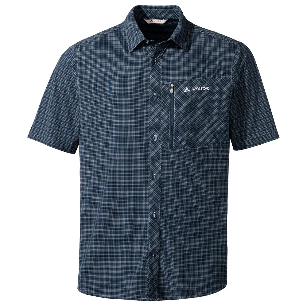 Camisa De Trekking Vaude Men's Seiland Shirt III Dark Sea 3 Camisa De Trekking Vaude Men's Seiland Shirt III Dark Sea