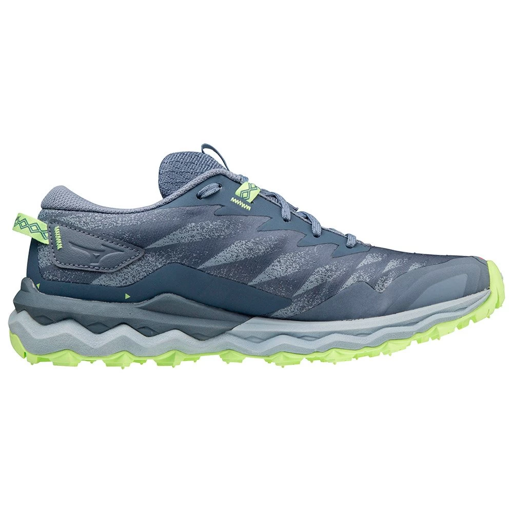 Botas De Trail Mizuno Wave Daichi 7 Wmn Vintage Indigo Subdued Blue Neo Lime 4 Botas De Trail Mizuno Wave Daichi 7 Wmn Vintage Indigo Subdued Blue Neo Lime - Imagen 2