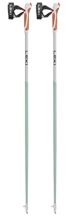 Bastones Leki Passion Smoke Green White Dark Anthracite