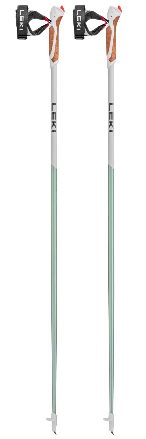 Bastones Leki Passion Smoke Green White Dark Anthracite 3 Bastones Leki Passion Smoke Green White Dark Anthracite