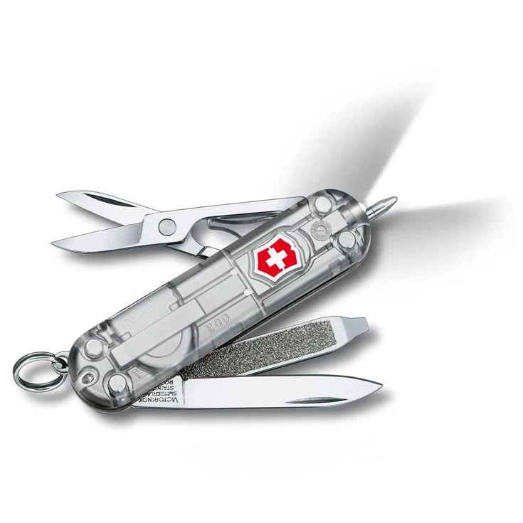 Cuchillos/navajas Victorinox Signature Lite Silvertech Grey Argent Translucide 5 Cuchillos/navajas Victorinox Signature Lite Silvertech Grey Argent Translucide - Imagen 3