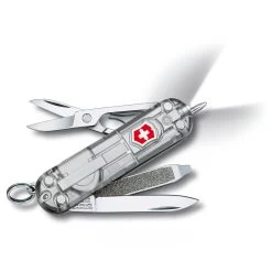Cuchillos/navajas Victorinox Signature Lite Silvertech Grey Argent Translucide