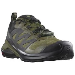 Botas De Trail Salomon X-Adventure Olive Night Black Peat