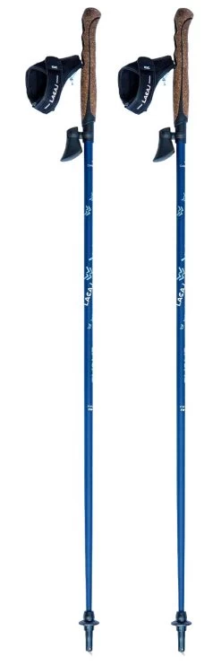Bastones Lacal Stick Carbone 40% Bleu