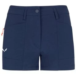 Pantalón Corto De Trekking Salewa Puez Durastretch W Navy Blazer