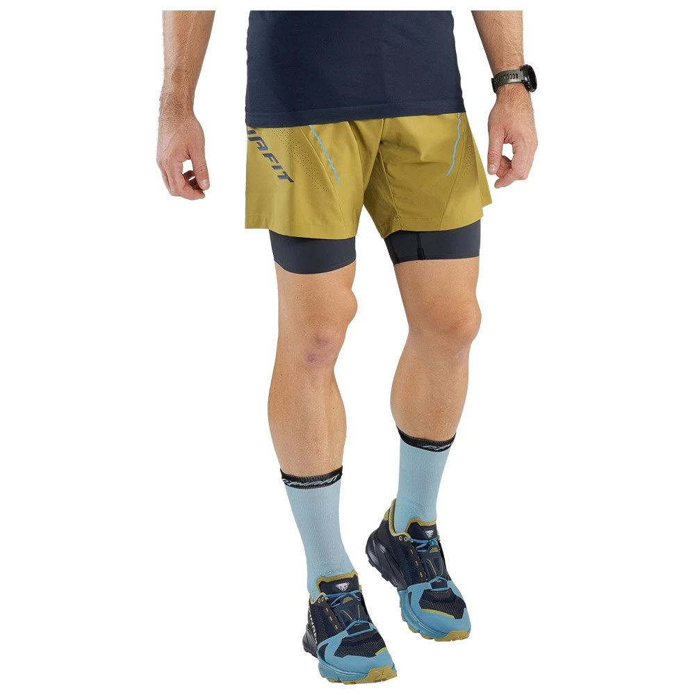 Pantalón Corto De Trail Dynafit Ultra 2in1 M Army 5 Pantalón Corto De Trail Dynafit Ultra 2in1 M Army - Imagen 3