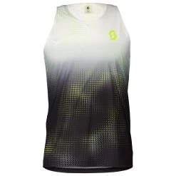 Camiseta De Trail Scott RC Run Men's Tank White Yellow