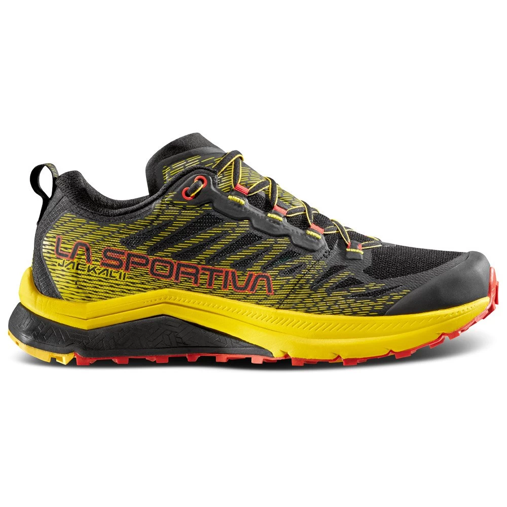 Botas De Trail La Sportiva Jackal II Black Yellow 3 Botas De Trail La Sportiva Jackal II Black Yellow