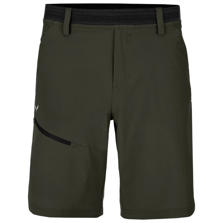 Pantalón Corto De Trekking Salewa Puez 3 Durastretch M Dark Olive 8 Pantalón Corto De Trekking Salewa Puez 3 Durastretch M Dark Olive - Imagen 6