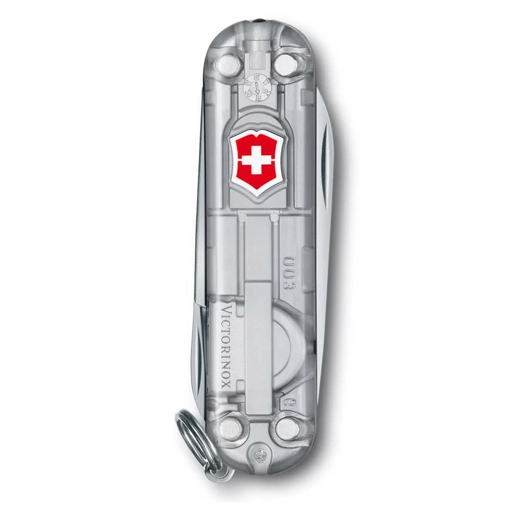 Cuchillos/navajas Victorinox Signature Lite Silvertech Grey Argent Translucide 4 Cuchillos/navajas Victorinox Signature Lite Silvertech Grey Argent Translucide - Imagen 2