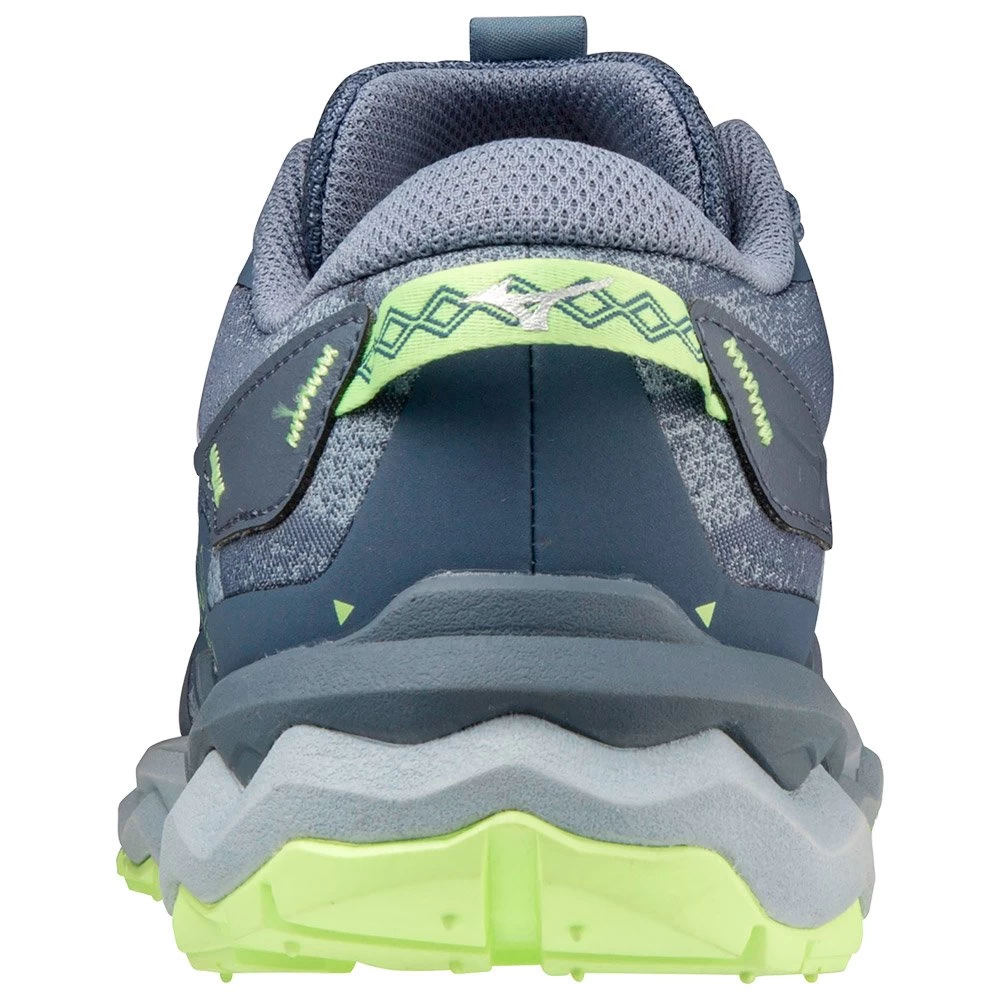 Botas De Trail Mizuno Wave Daichi 7 Wmn Vintage Indigo Subdued Blue Neo Lime 5 Botas De Trail Mizuno Wave Daichi 7 Wmn Vintage Indigo Subdued Blue Neo Lime - Imagen 3