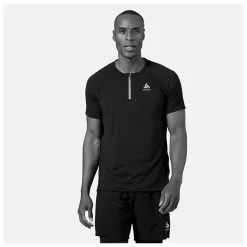 Camiseta De Trail Odlo Axalp Trail T'Shirt S/S 1/2 Zip Firelight -Tienda De Montanismo 5a898b974b1d14cbc21e11a0cf36cf0811f9a8b1 E22ODLOTTH1339724 901