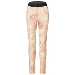 Medias De Compresión Trail Picture Caty Printed Tech Geology Cream