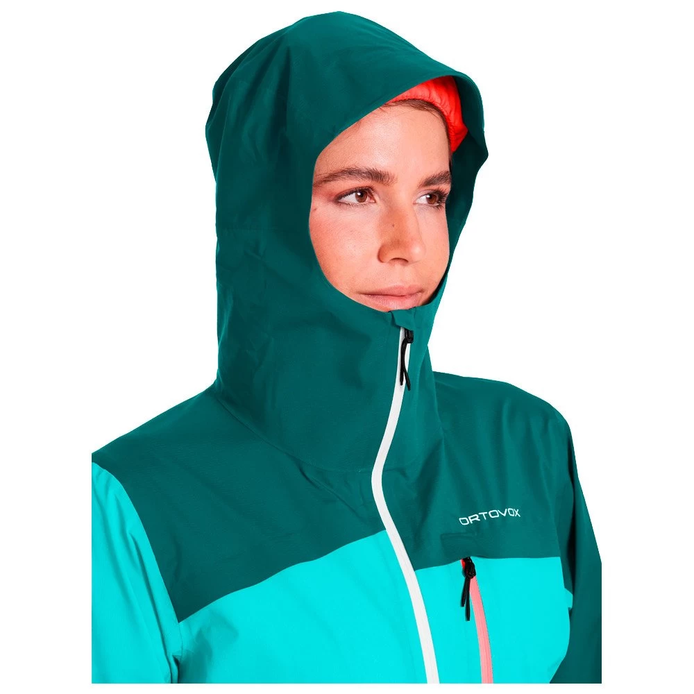 Chaqueta De Trekking Ortovox 2.5L Civetta Jacket W Ice Waterfall 4 Chaqueta De Trekking Ortovox 2.5L Civetta Jacket W Ice Waterfall - Imagen 2