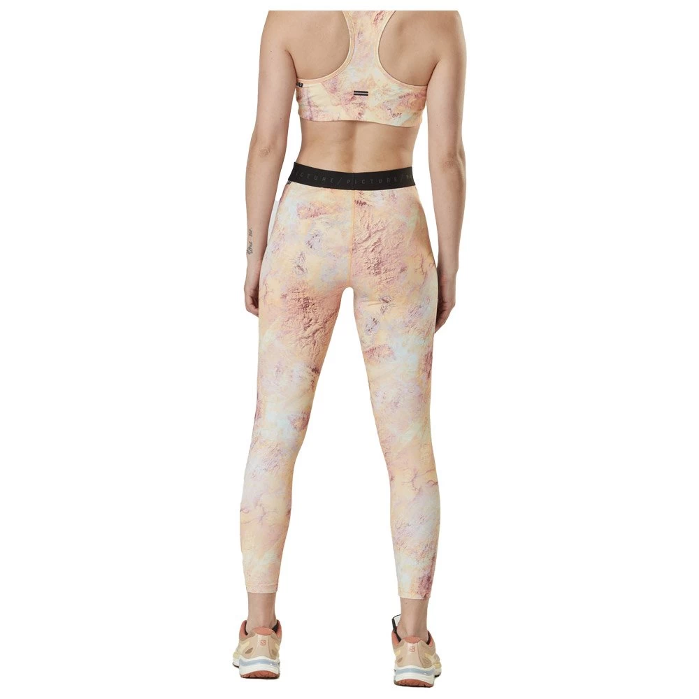 Medias De Compresión Trail Picture Caty Printed Tech Geology Cream 6 Medias De Compresión Trail Picture Caty Printed Tech Geology Cream - Imagen 4