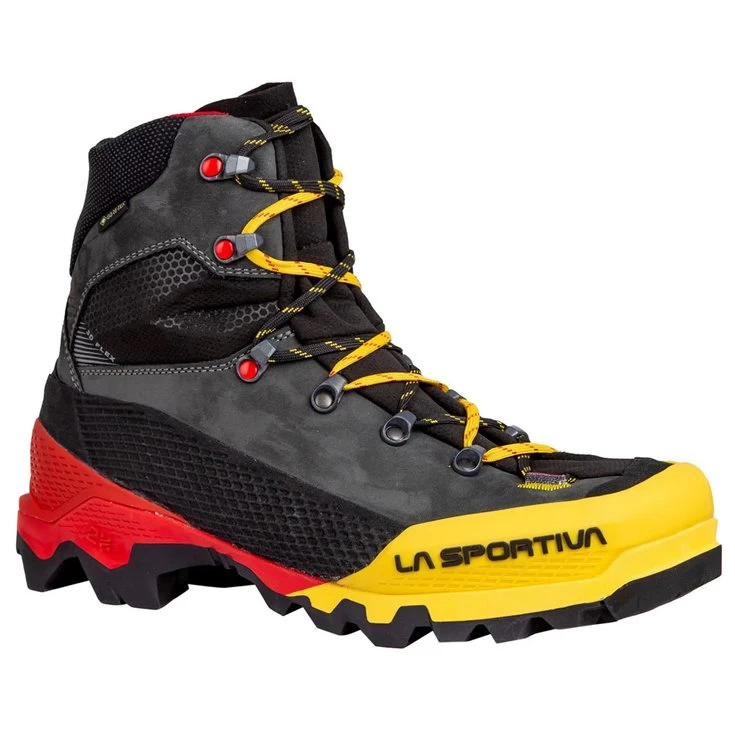 Botas De Alpinismo La Sportiva Aequilibrium Lt Gtx Black Yellow 10 Botas De Alpinismo La Sportiva Aequilibrium Lt Gtx Black Yellow - Imagen 8