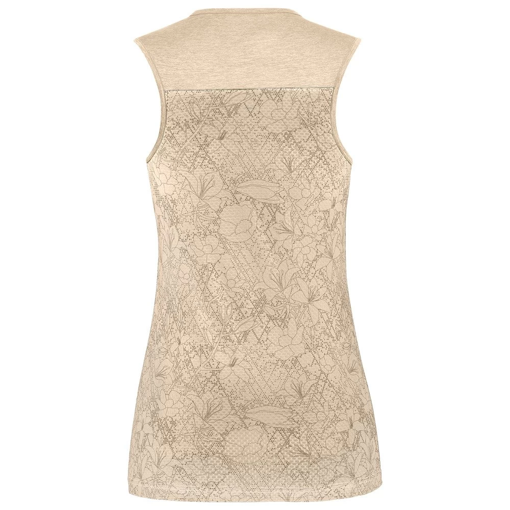 Camiseta De Trekking Salewa Puez Graphic Dry W Tank Oatmeal Melange 4 Camiseta De Trekking Salewa Puez Graphic Dry W Tank Oatmeal Melange - Imagen 2