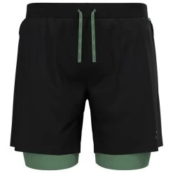 Pantalón Corto De Trail Odlo X-Alp Trail 6 Inch 2-In-1 Short Black, Loden Frost -Tienda De Montanismo 8542f9ca8605d6d7a4b00090be0aa52e15c02ff6 E23ODLOTTB3339772 0 1