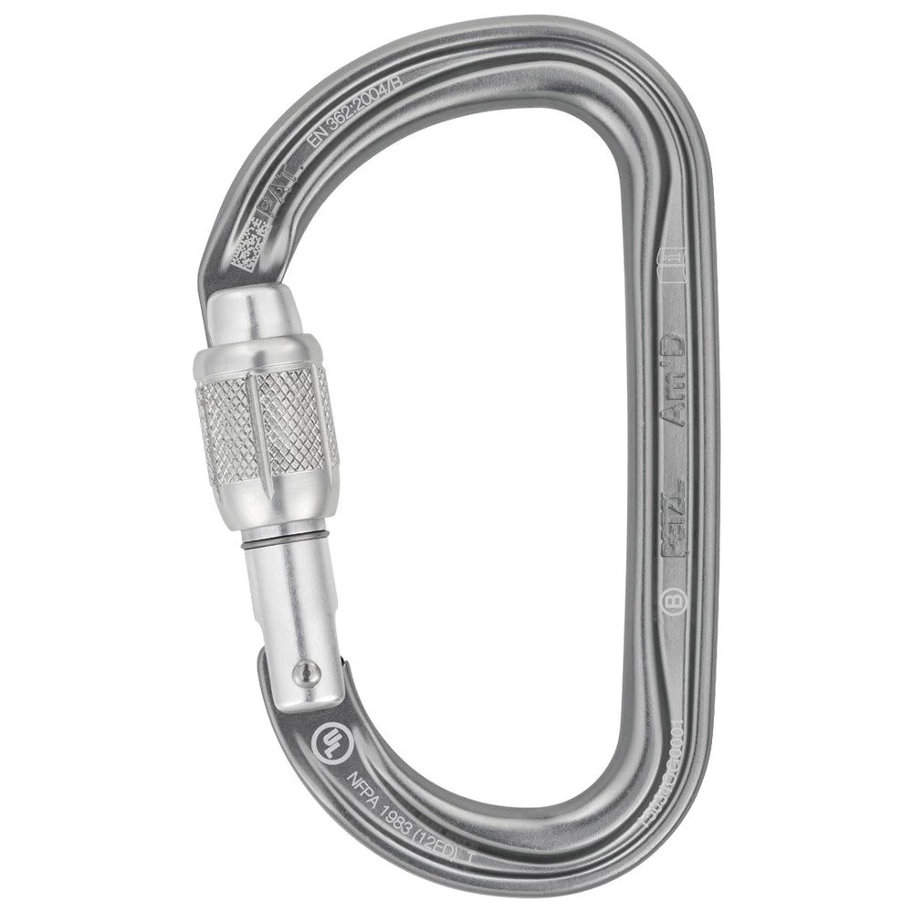 Mosquetones Petzl Am'd Screw-Lock 3 Mosquetones Petzl Am'd Screw-Lock