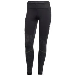 Medias De Compresión Trail Adidas Agravic Tight W Carbon