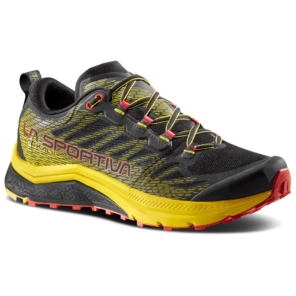 Botas De Trail La Sportiva Jackal II Black Yellow 6 Botas De Trail La Sportiva Jackal II Black Yellow - Imagen 4