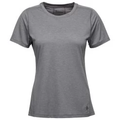 Camiseta De Trekking Black Diamond W Lightwire Tech Tee Steel Grey
