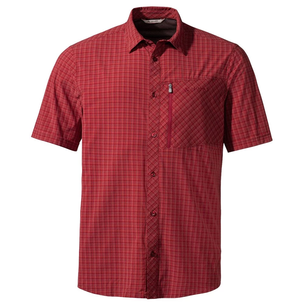 Camisa De Trekking Vaude Men's Seiland Shirt III Carmine 3 Camisa De Trekking Vaude Men's Seiland Shirt III Carmine