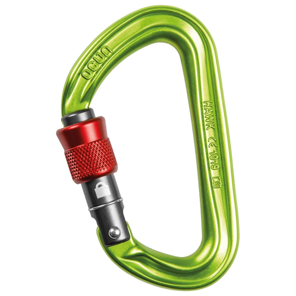 Mosquetones Ocun Hawk Screw 3-Pack Red Blue Green 6 Mosquetones Ocun Hawk Screw 3-Pack Red Blue Green - Imagen 4