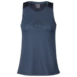 Camiseta De Trail Scott Endurance Tech Tank W Metal Blue Dark Blue