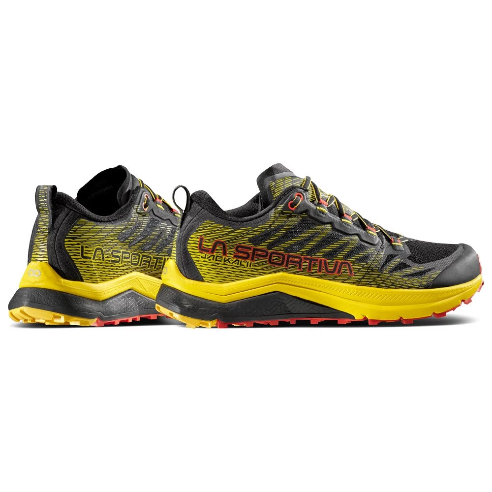 Botas De Trail La Sportiva Jackal II Black Yellow 11 Botas De Trail La Sportiva Jackal II Black Yellow - Imagen 9