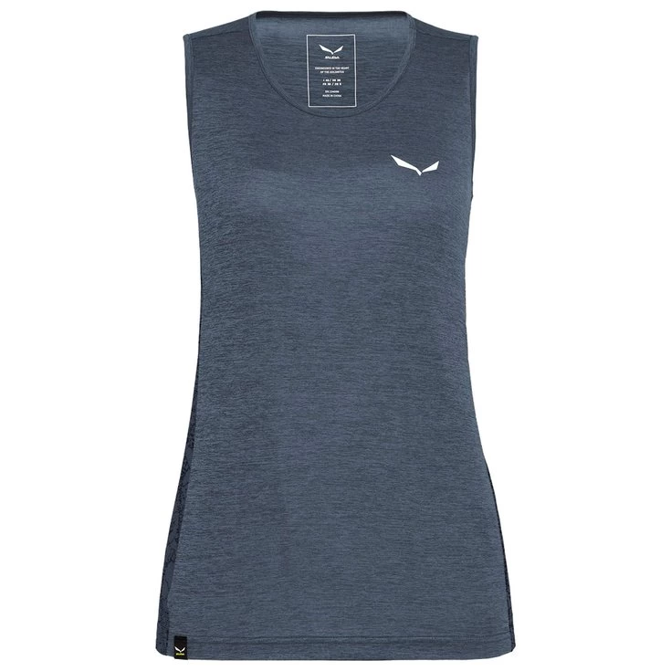 Camiseta De Trekking Salewa Puez Graphic Dry W Tank Oatmeal Melange 5 Camiseta De Trekking Salewa Puez Graphic Dry W Tank Oatmeal Melange - Imagen 3