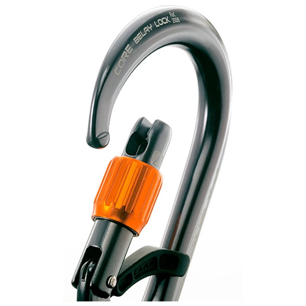 Mosquetones Camp Core Belay Lock Gris/Orange 6 Mosquetones Camp Core Belay Lock Gris/Orange - Imagen 4