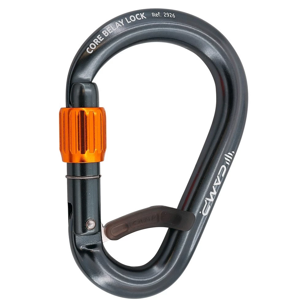 Mosquetones Camp Core Belay Lock Gris/Orange 3 Mosquetones Camp Core Belay Lock Gris/Orange