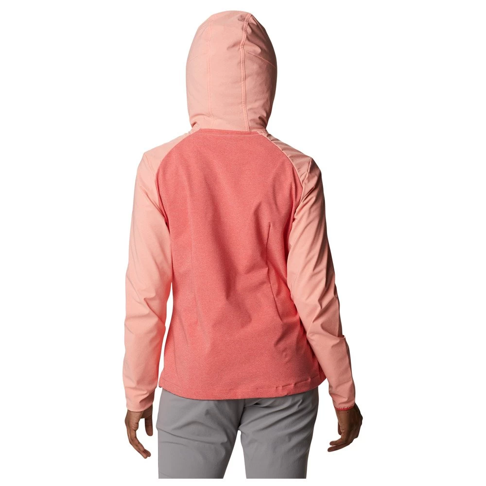 Chaqueta De Trekking Columbia W's Heather Canyon Softshell Jacket Red Hibiscus 8 Chaqueta De Trekking Columbia W's Heather Canyon Softshell Jacket Red Hibiscus - Imagen 6