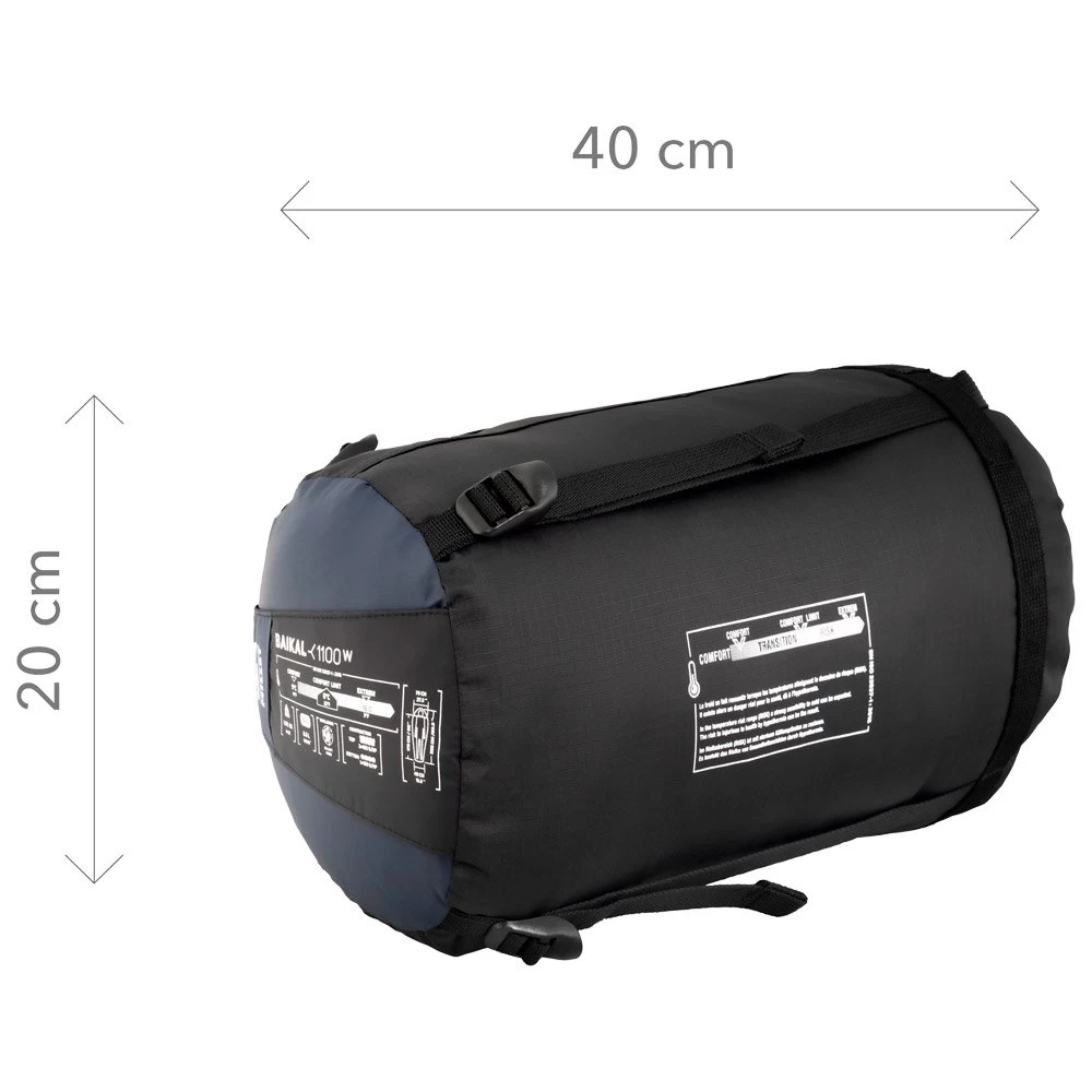 Saco De Dormir Millet Baikal 1100 W Saphir 6 Saco De Dormir Millet Baikal 1100 W Saphir - Imagen 4
