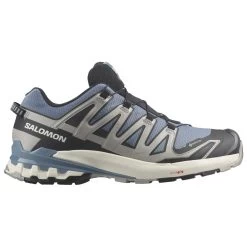 Botas De Trail Salomon Xa Pro 3D V9 Gtx Flint Stone Black Ghost Gray