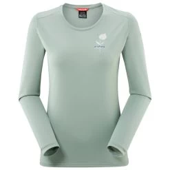 Camiseta De Trekking Lafuma Shield LS W Slate Gray
