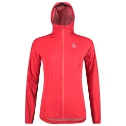 Chaqueta De Trail Odlo Zeroweight Waterproof Jkt Wmn American Beauty