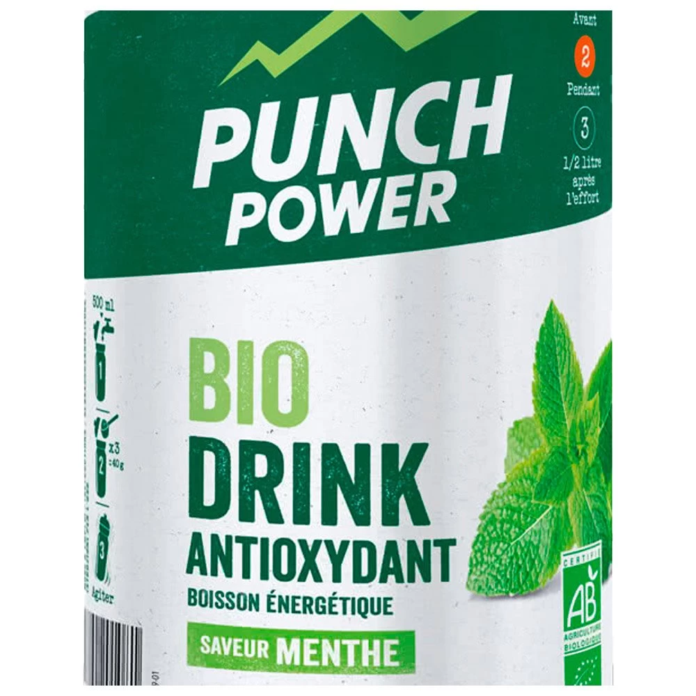 Bebida Punch Power Biodrink Antioxydant 500 G Menthe 4 Bebida Punch Power Biodrink Antioxydant 500 G Menthe - Imagen 2