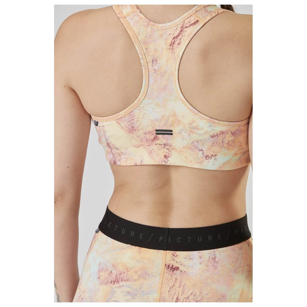 Medias De Compresión Trail Picture Caty Printed Tech Geology Cream 7 Medias De Compresión Trail Picture Caty Printed Tech Geology Cream - Imagen 5