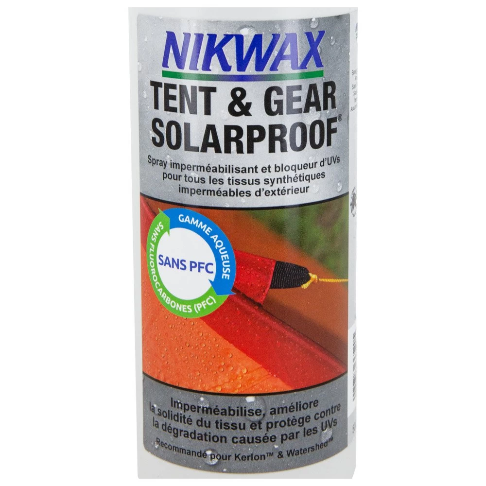 Mantenimiento Nikwax Tent & Gear Solarproof 500ml 4 Mantenimiento Nikwax Tent & Gear Solarproof 500ml - Imagen 2