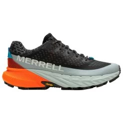 Botas De Trail Merrell Agility Peak 5 Black Tangerine