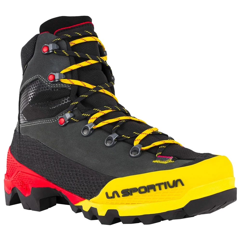 Botas De Alpinismo La Sportiva Aequilibrium Lt Gtx Black Yellow 7 Botas De Alpinismo La Sportiva Aequilibrium Lt Gtx Black Yellow - Imagen 5