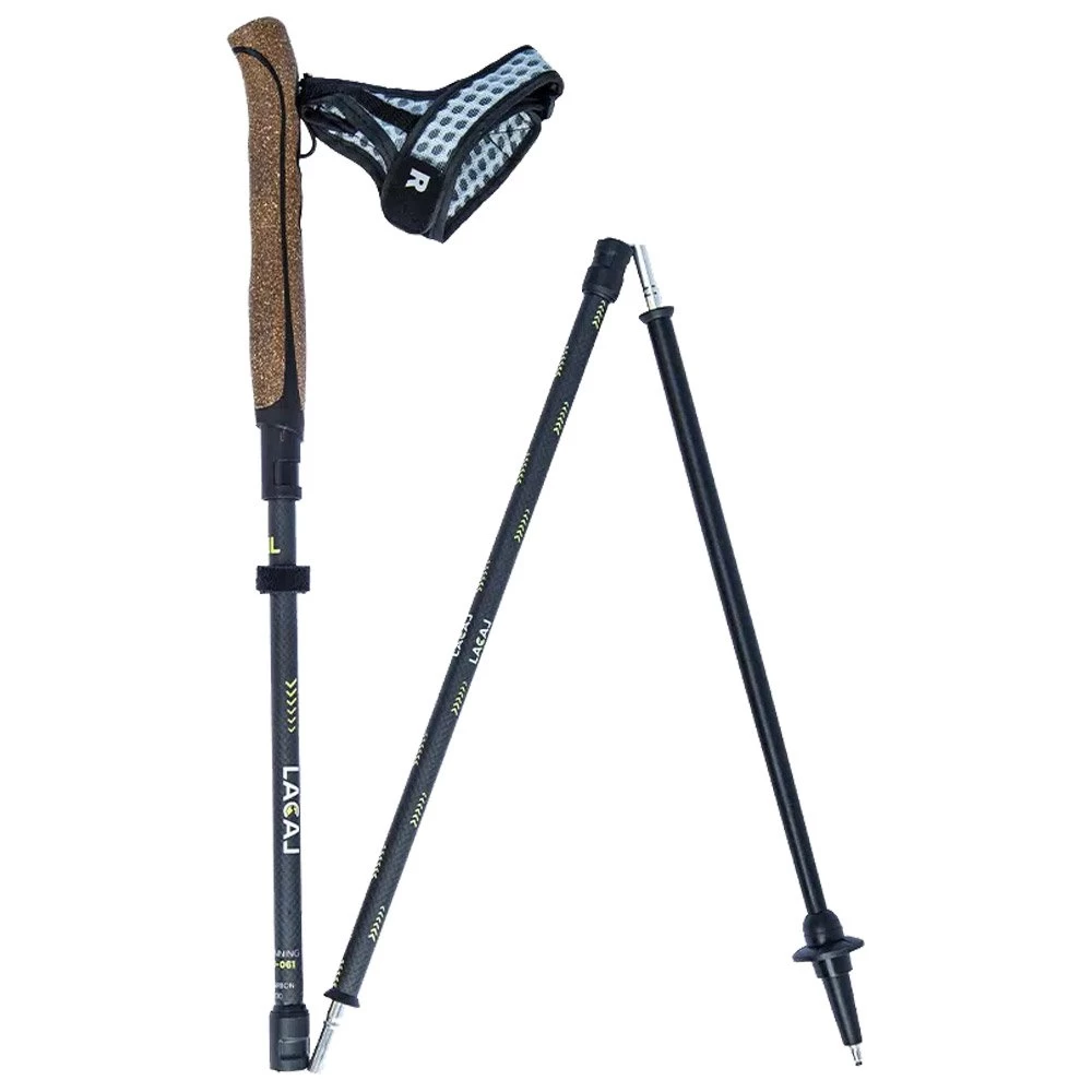 Bastones Lacal Quick Stick Carbon 124-130 Green 4 Bastones Lacal Quick Stick Carbon 124-130 Green - Imagen 2