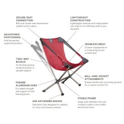 Asientos De Camping Nemo Moonlite Reclining Chair Smolder -Tienda De Montanismo ea5543d54b1f98d99a602fe7f170e82bcefbb2d6 E22NEMOBIV218160 NEMO0600683 13