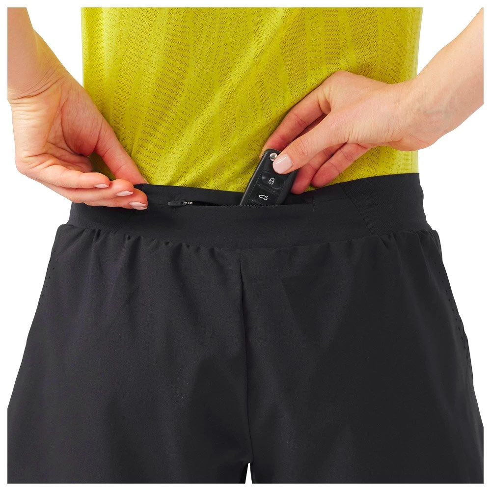 Pantalón Corto De Trail Odlo Zeroweight 3 Inch 2-In-1 Short Wmn Black 11 Pantalón Corto De Trail Odlo Zeroweight 3 Inch 2-In-1 Short Wmn Black - Imagen 9