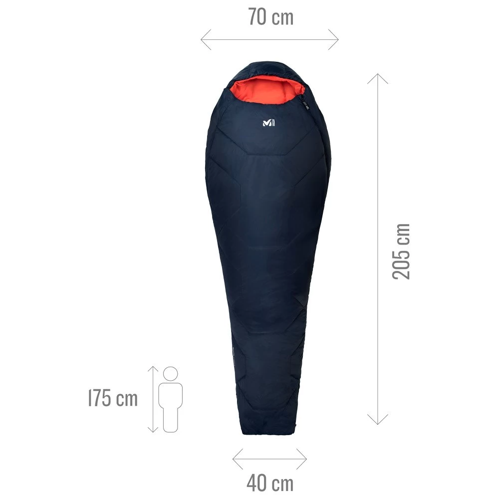 Saco De Dormir Millet Baikal 1100 W Saphir 7 Saco De Dormir Millet Baikal 1100 W Saphir - Imagen 5