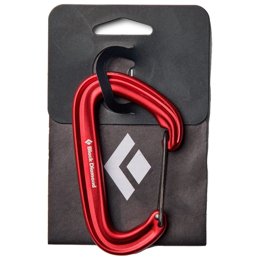 Mosquetones Black Diamond Litewire Carabiner Red 4 Mosquetones Black Diamond Litewire Carabiner Red - Imagen 2